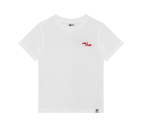 Daily7 Shirt Oversized Backprint Egret