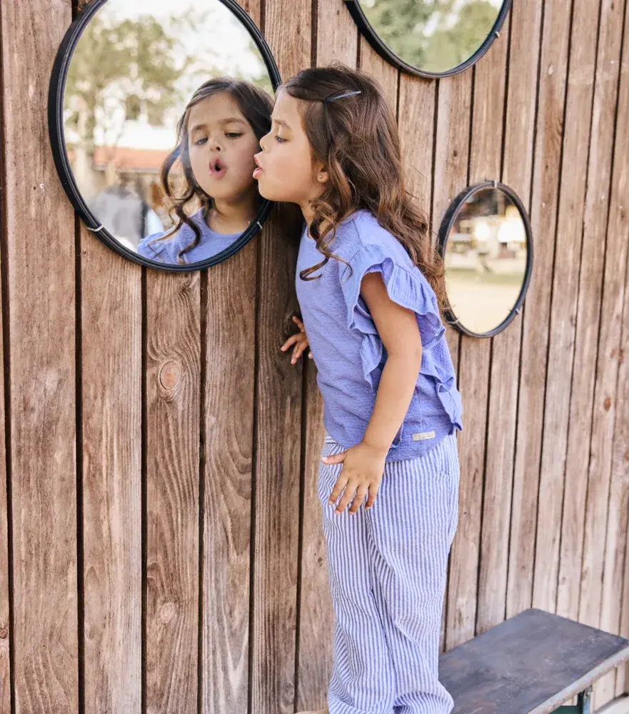 Daily7 Shirt Ruffle Lolite