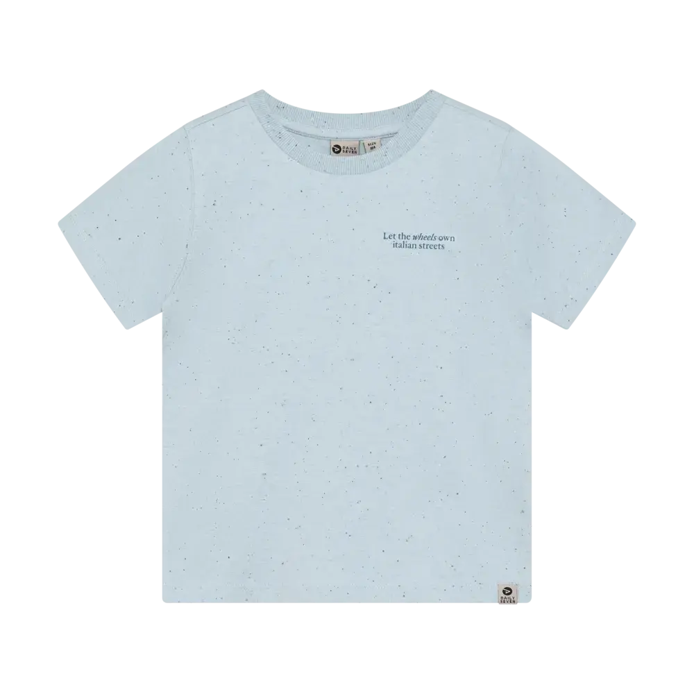 Daily7 Shirt Nappy Backprint Celestial Blue