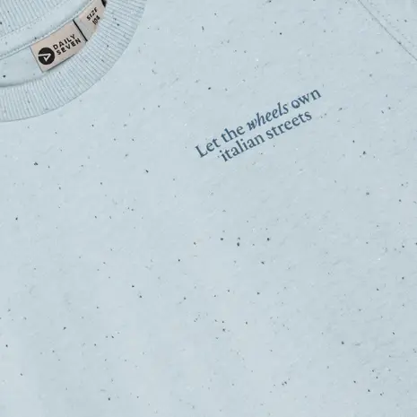 Daily7 Shirt Nappy Backprint Celestial Blue