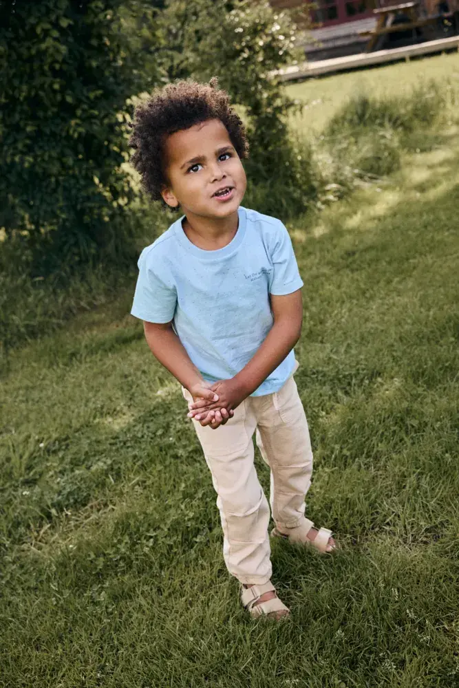 Daily7 Shirt Nappy Backprint Celestial Blue