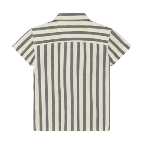 Daily7 Shirt Stripe Cotton Thunderstorm