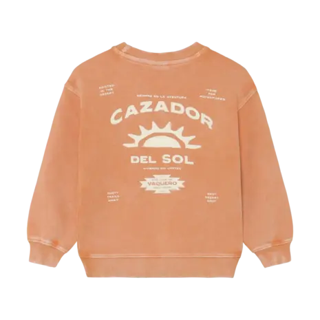 Daily7 Sweater Oversized Backprint Sandstone