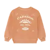 Daily7 Sweater Oversized Backprint Sandstone