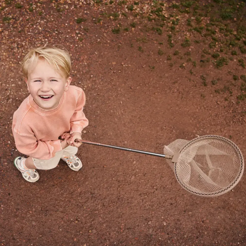 Daily7 Sweater Oversized Backprint Sandstone