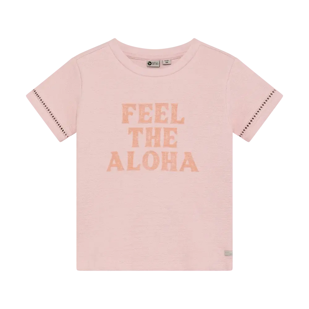 Daily7 Shirt Artwork Silver Pink