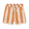 Daily7 Shorts Big Stripe Sandstone