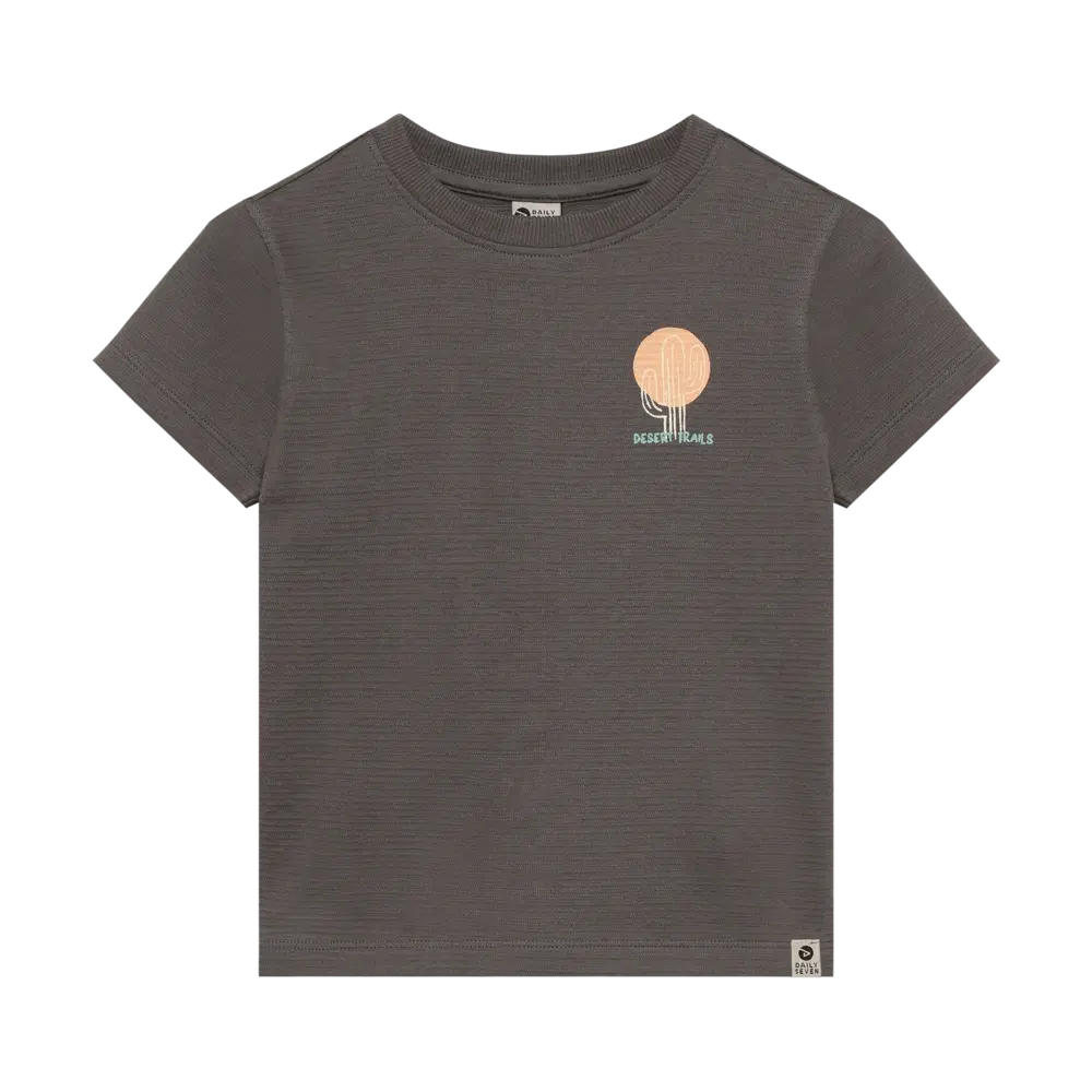 Daily7 Shirt Structure Print Thunderstorm