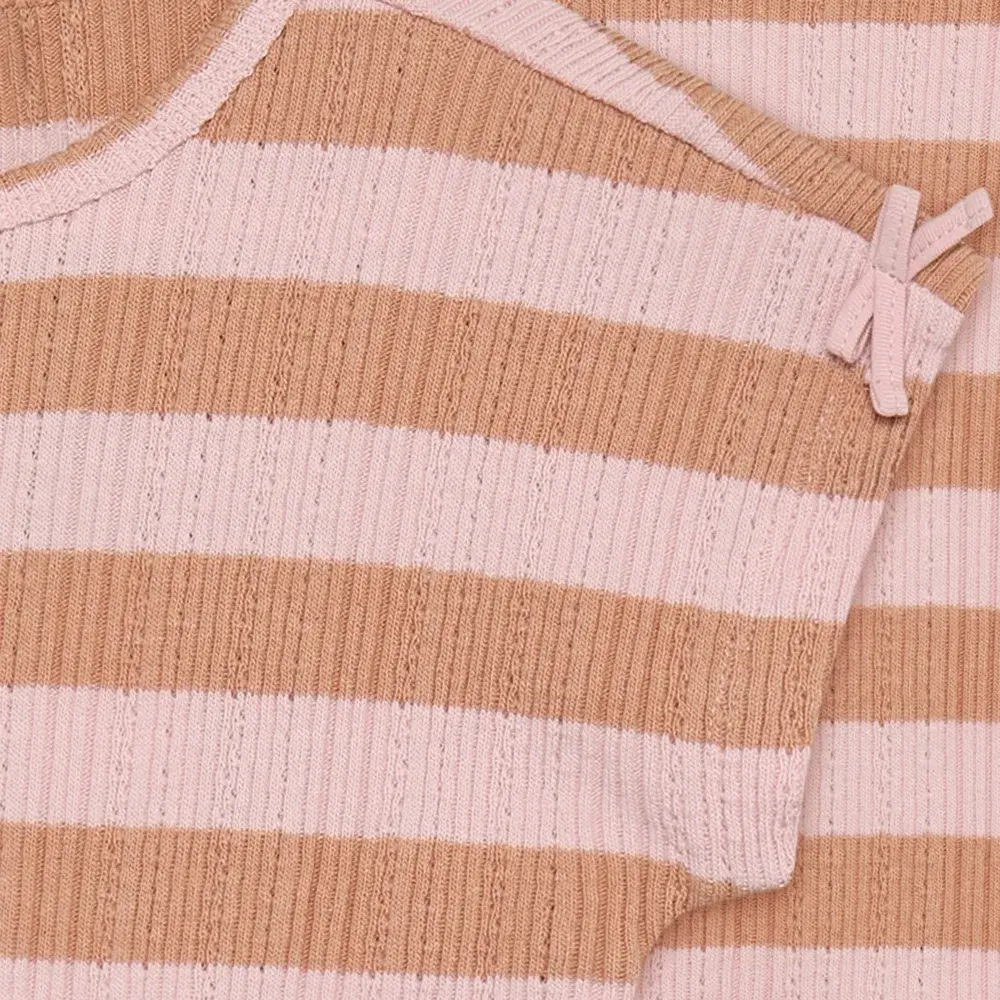 Daily7 Shirt Fancy Stripe Silver Pink