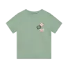 Daily7 Shirt Basic Badge Green Milieu
