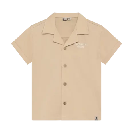 Daily7 Shirt Fancy Polo Latte Sand