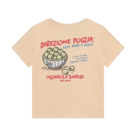 Daily7 Shirt Backprint Latte Sand