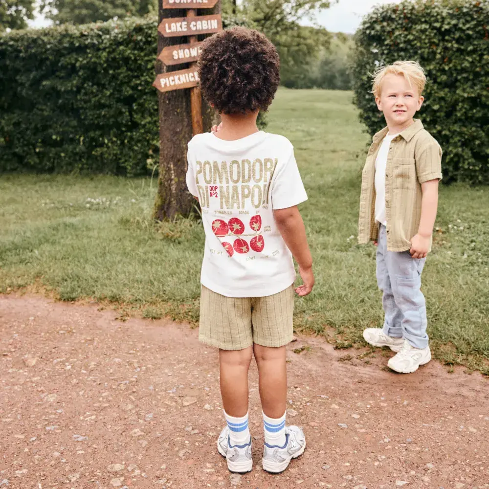 Daily7 Shirt Backprint Egret