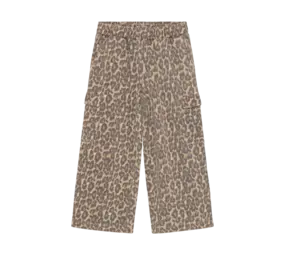 Daily7 Pants Wide Cargo Print Sandshell