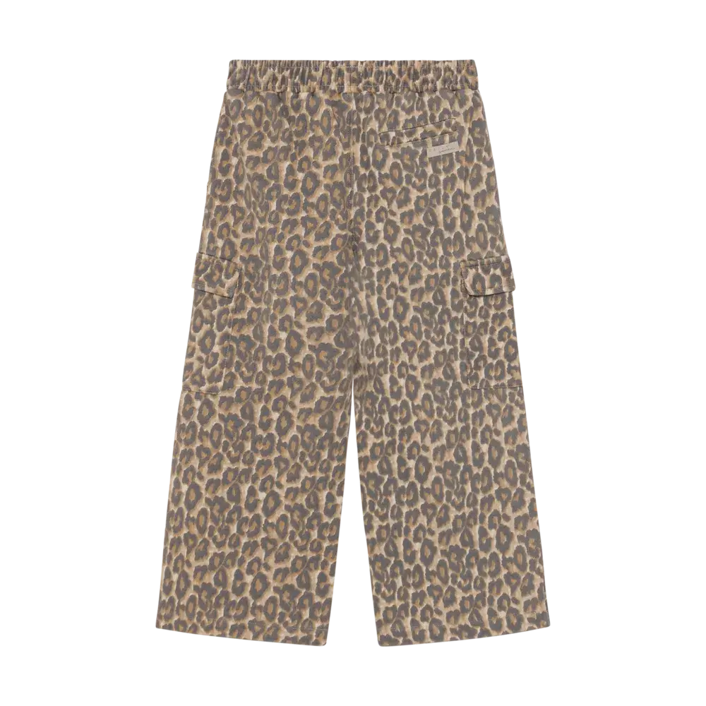 Daily7 Pants Wide Cargo Print Sandshell