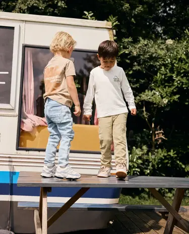 Daily7 Jeans Straight Fit Light Blue Denim