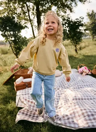 Daily7 Jeans Wide Fit Studs Blue Denim