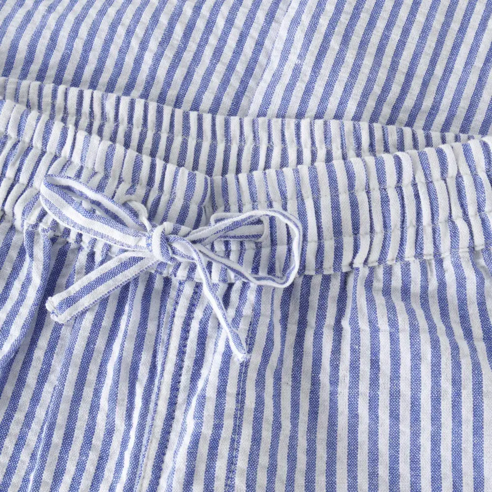 Daily7 Pants Wide Striped Lolite