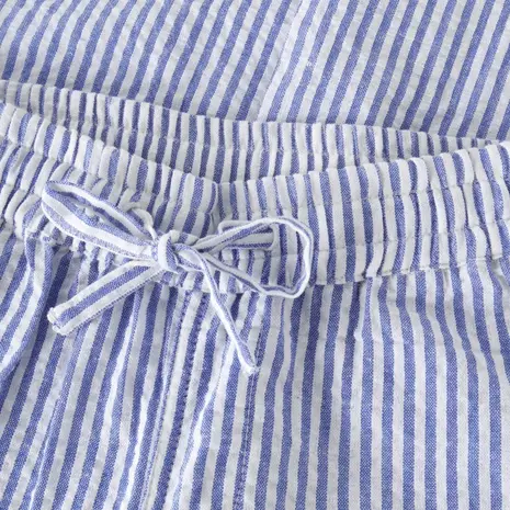 Daily7 Pants Wide Striped Lolite