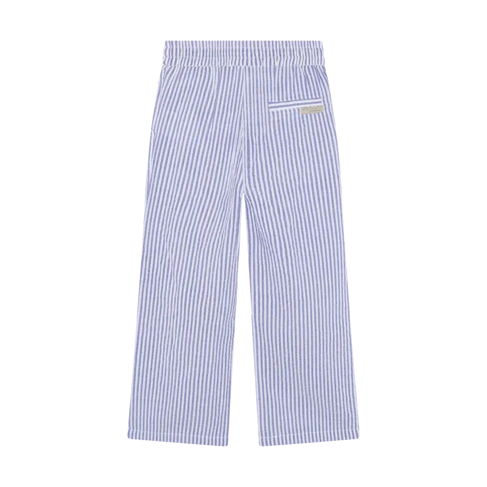 Daily7 Pants Wide Striped Lolite