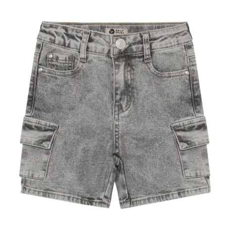 Daily7 Jeans Cargo Shorts Grey Denim