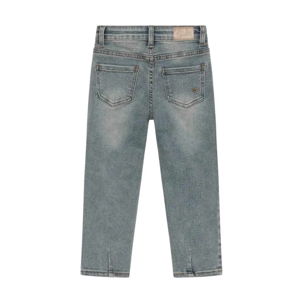 Daily7 Jeans Mom Fit Embroidery Used Medium Denim