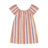 Daily7 Dress Striped Heather Rose