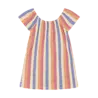 Daily7 Dress Striped Heather Rose