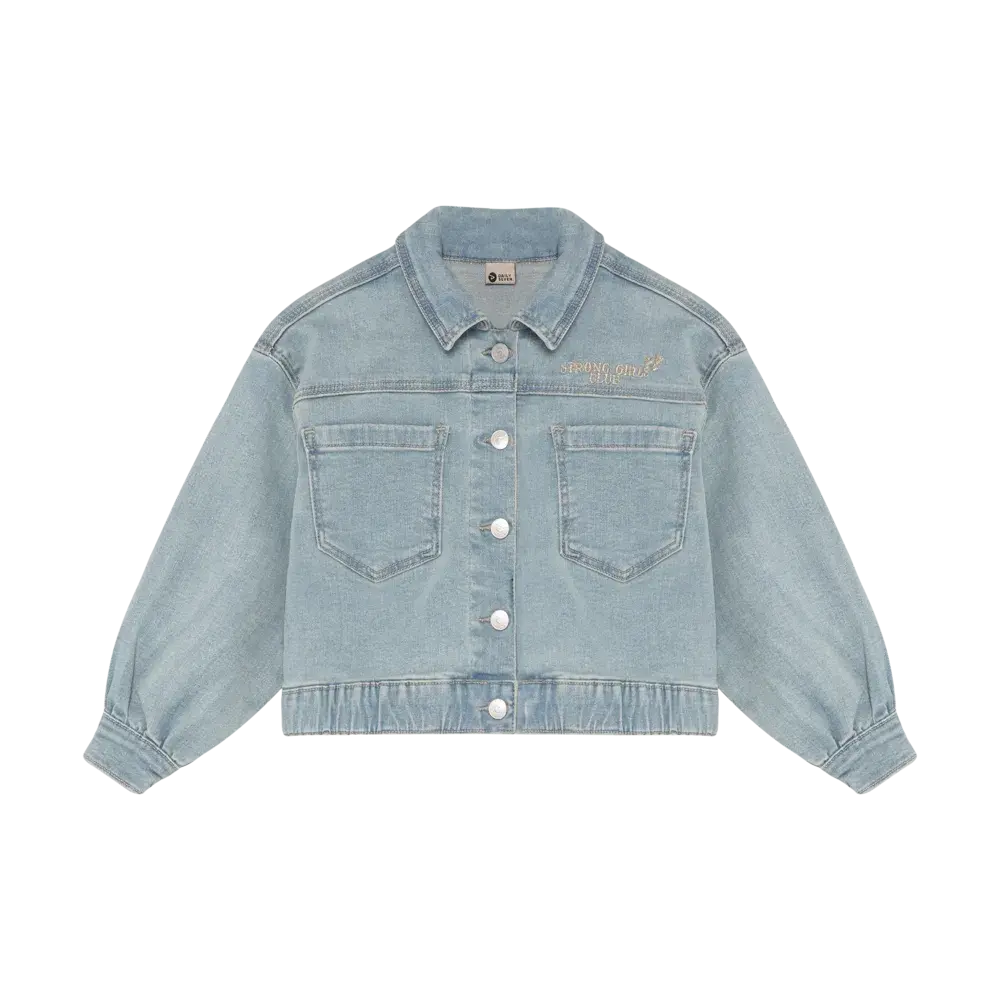 Daily7 Denim Jacket Medium Blue Denim