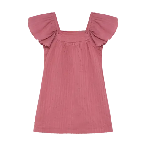 Daily7 Dress Wide Sleeve Heather Rose