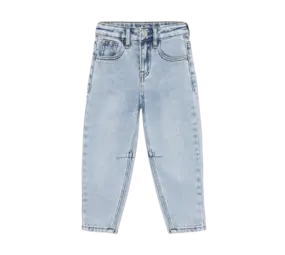 Daily7 Jeans Barrel Fit Blue Denim