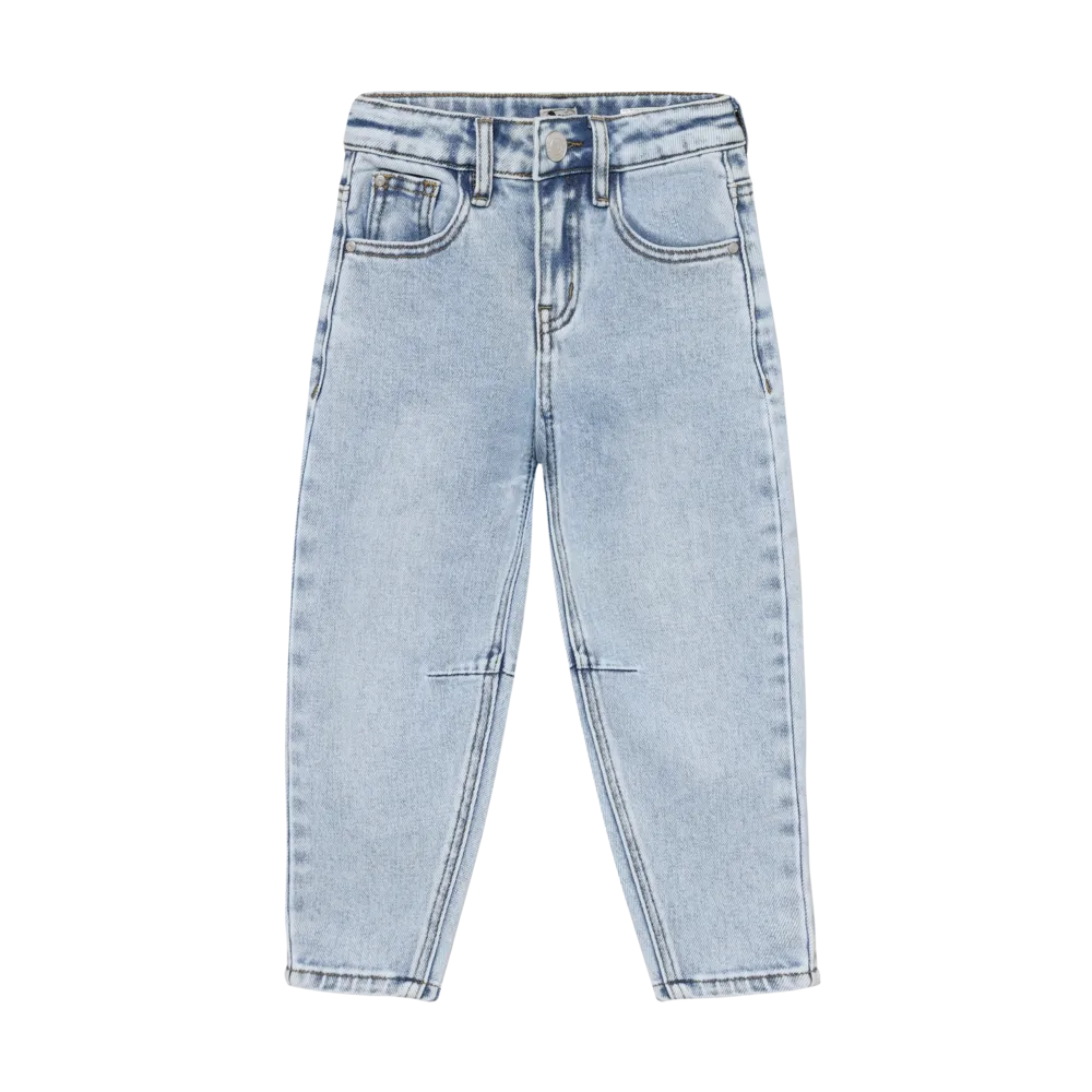 Jeans Barrel Fit Blue Denim afbeelding