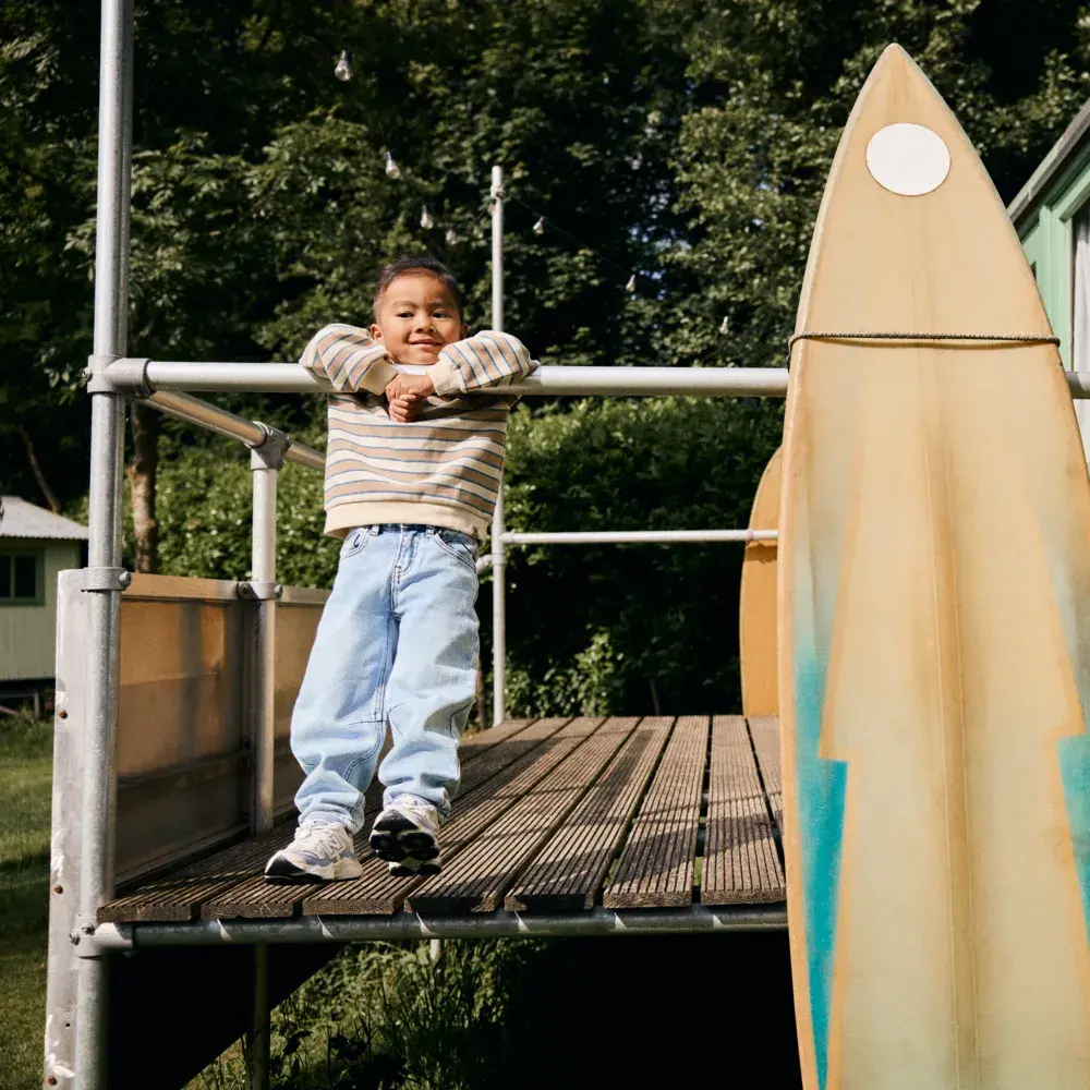 Daily7 Jeans Barrel Fit Blue Denim