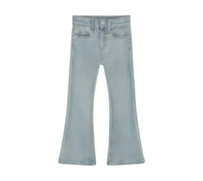 Daily7 Jeans Flared Fit Bow Medium Blue Denim