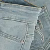 Daily7 Jeans Flared Fit Bow Medium Blue Denim