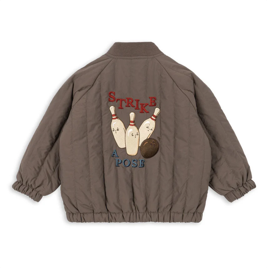 Bomber Jas Juno Walnut afbeelding