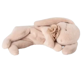 Maileg Sleeping Bunny Plush Small Powder