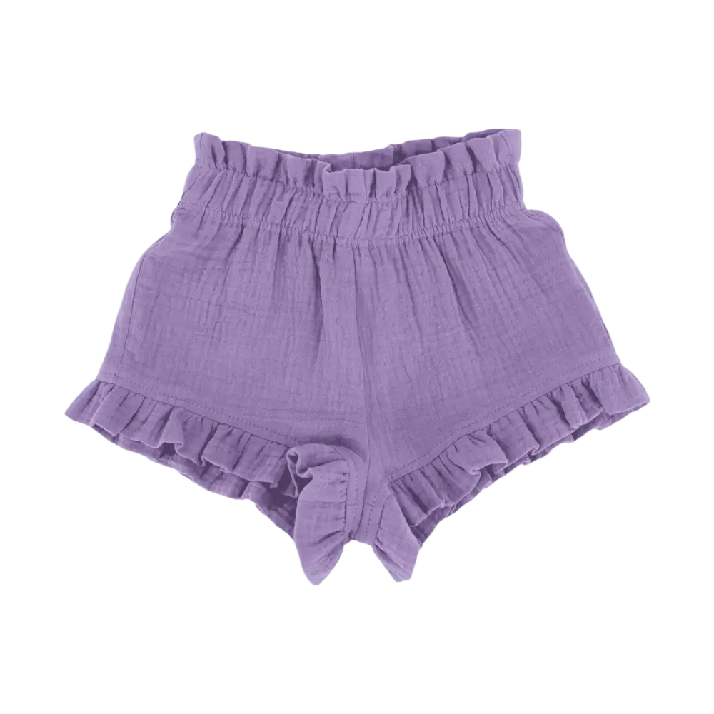 The littlecuties Short Ruffle Lilo Purple
