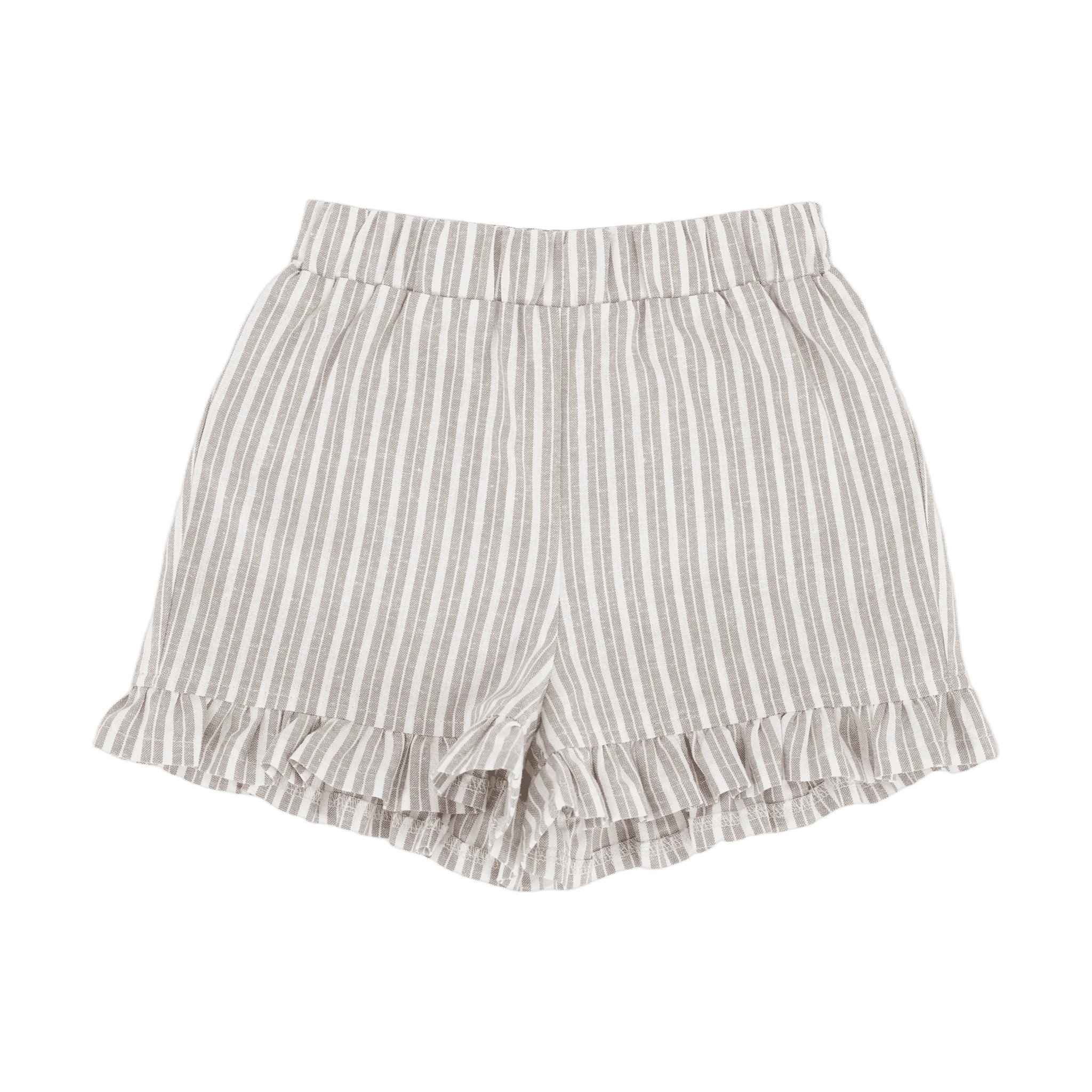 Short Louise Stripe Taupe afbeelding