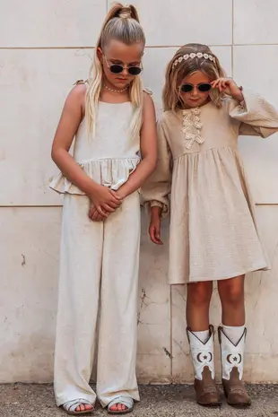 The littlecuties Broek Pants Ava Natural