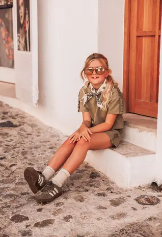 The littlecuties Shirt Lux Khaki Green