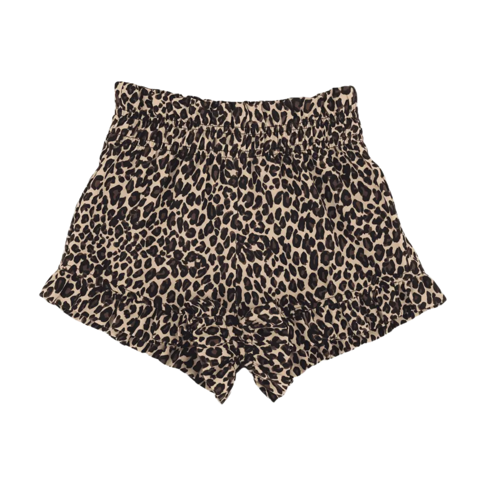 The littlecuties Short Ruffle Lilo Leopard