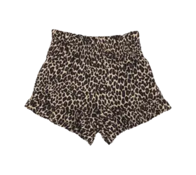 The littlecuties Short Ruffle Lilo Leopard