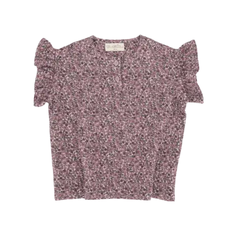 The littlecuties Shirt Luna Flowers Mauve