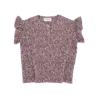 The littlecuties Shirt Luna Flowers Mauve