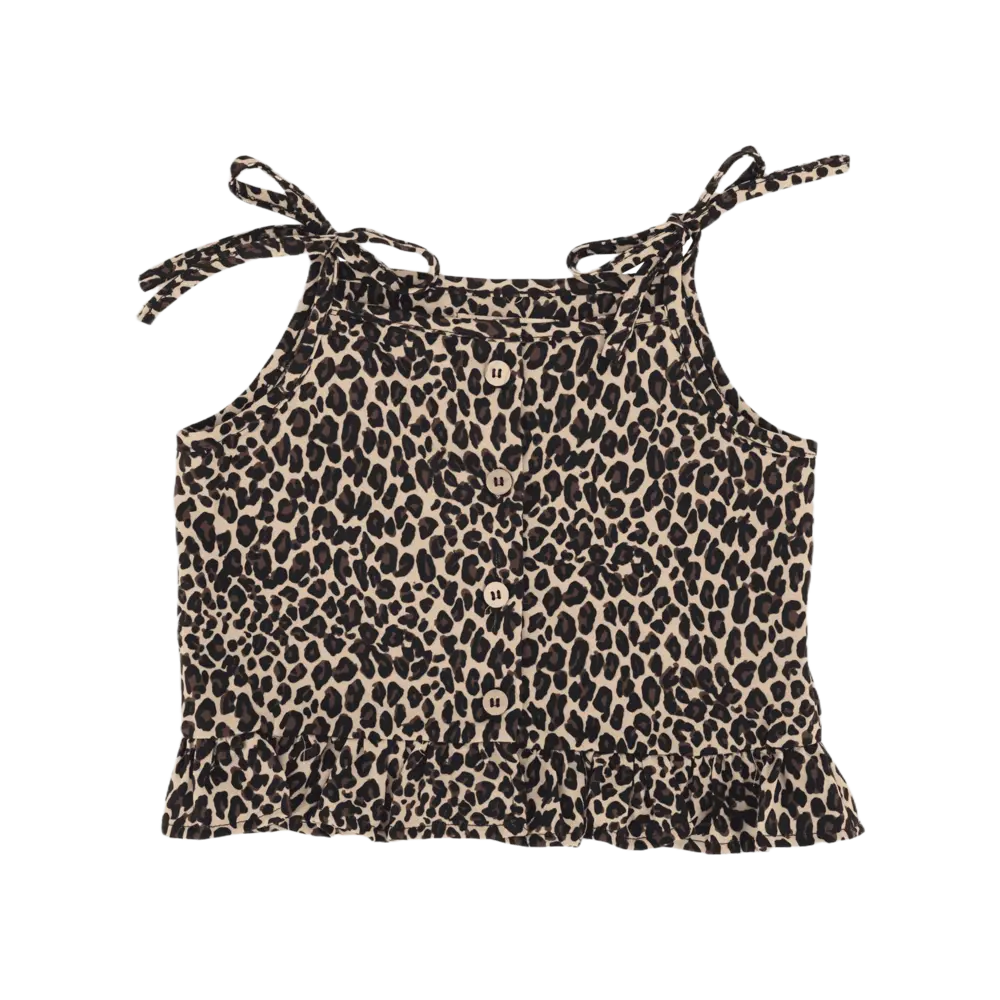 The littlecuties Top Ella Leopard