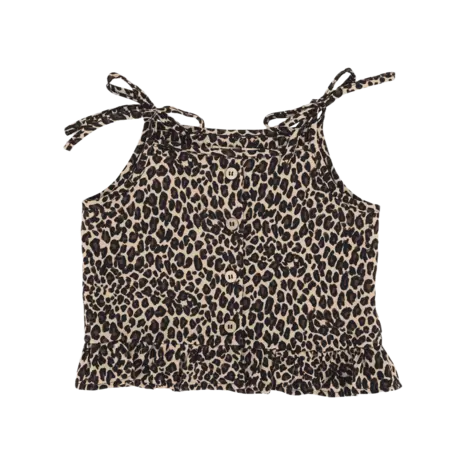 The littlecuties Top Ella Leopard