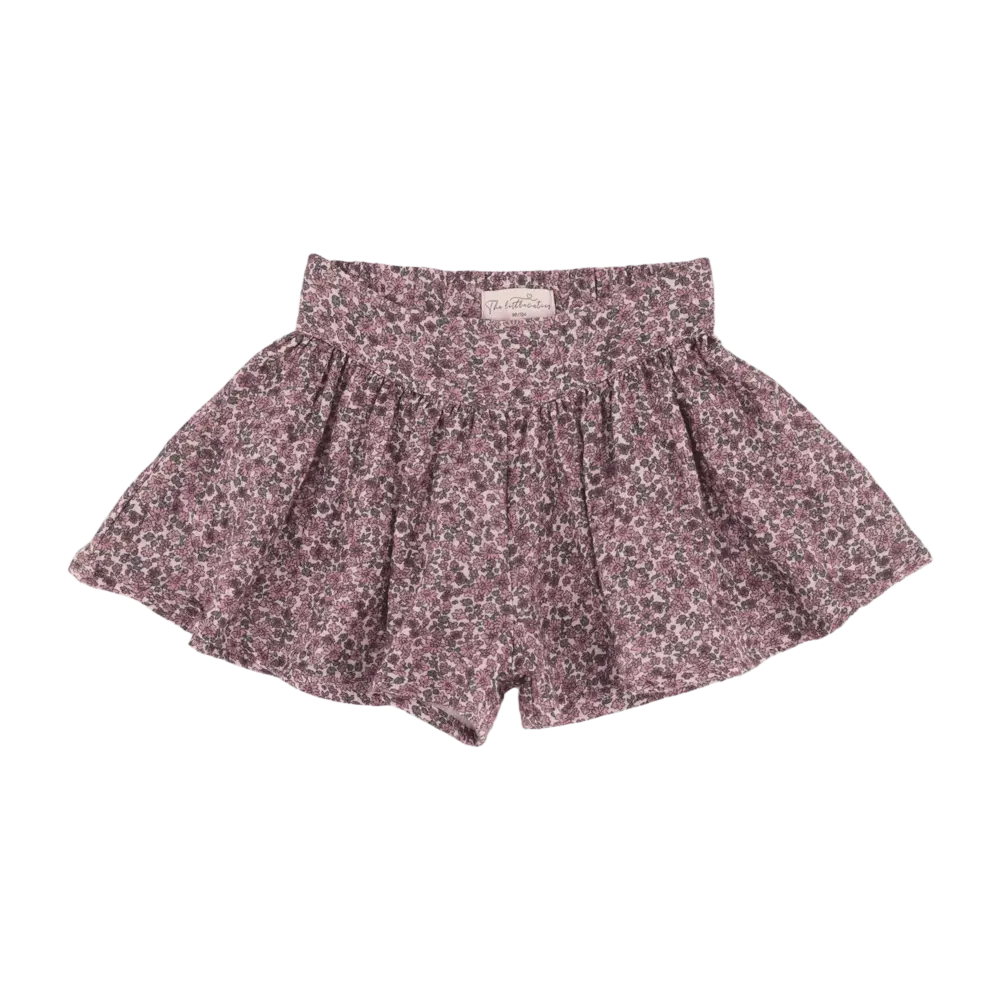The littlecuties Short Lila Flowers Mauve