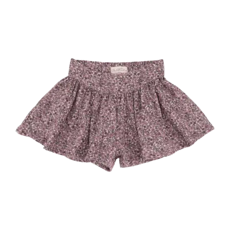 The littlecuties Short Lila Flowers Mauve