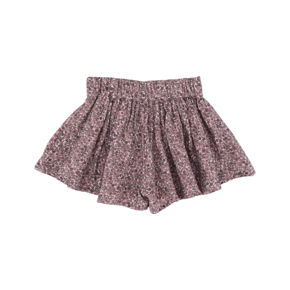 The littlecuties Short Lila Flowers Mauve